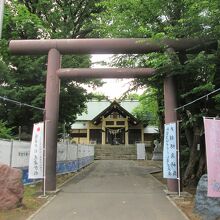 月寒神社の鳥居