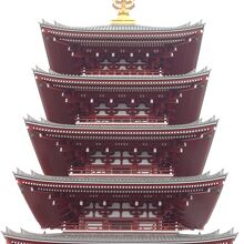 浅草寺 五重塔 
