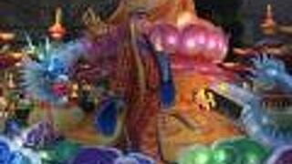 春節イルミネーションの中華街山下町公園