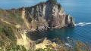 室蘭八景の1つ、金屏風