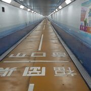 下関と北九州を結ぶ国道２号のトンネル