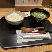 クレソンと肉団子の梅おだし