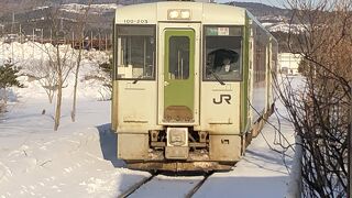 砂浜区間の車窓は絶景です