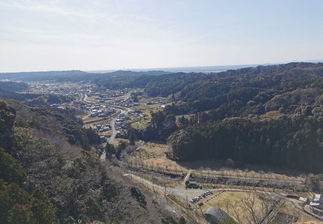 浜松までを一望できる展望台