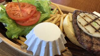 ハンバーガーの店