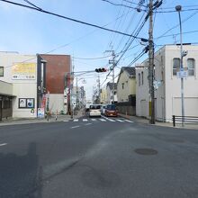 五辻の西国街道