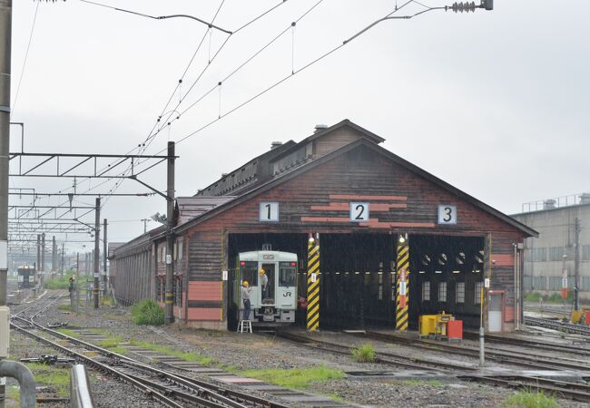 新庄駅の機関庫