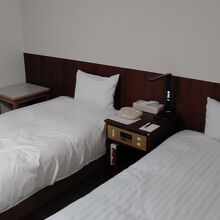 予約はシングルでしたが