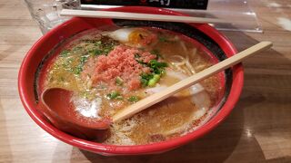 行列覚悟の海老ラーメン