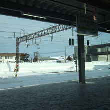 岩見沢駅は豪雪でした