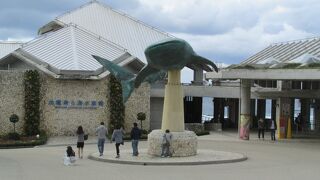 海洋博公園の中にある水族館