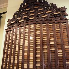 展示の一つ　名札入れ