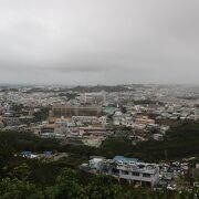 浦添城のあった場所の公園です。展望台からの景色がいいです。