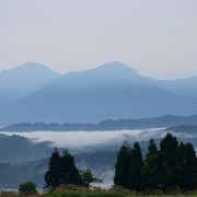 高原にある見晴らしが良い絶景スポット