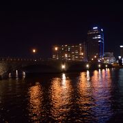 日本一の河川信濃川の終点に架かる橋