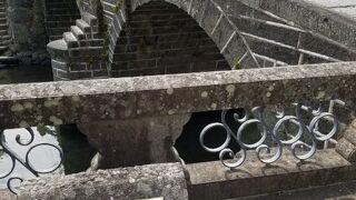 中島川で2連のアーチはこの橋だけ