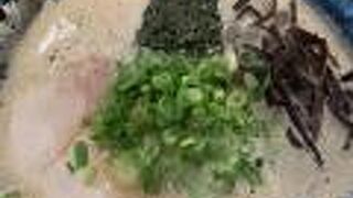 本格的な博多豚骨