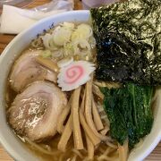 福岡では少なめの、ザ・醤油ラーメン