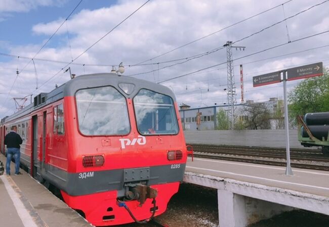 セルギエフ・ポサードを訪れた時に利用した便利な近郊列車!