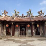 日本人の記念館がある道教寺院