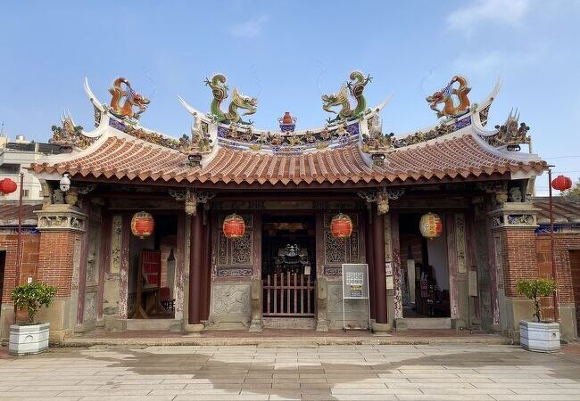 日本人の記念館がある道教寺院