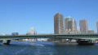 東京水辺ラインで橋巡り