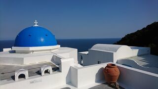 ギリシャのサントリーニ島を模したホテル