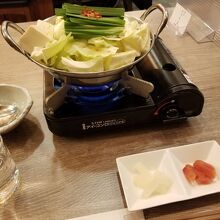 ゆず大根と明太子付き