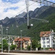 クール駅は標高が最も低い 585m