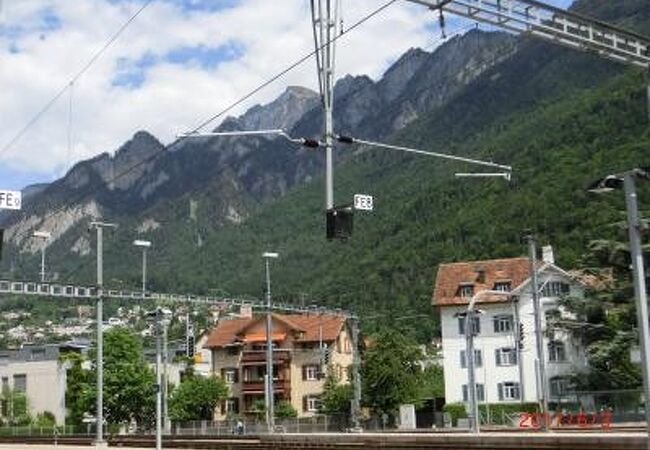 クール駅は標高が最も低い 585m