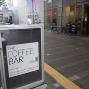 岡山駅西側のカフェ