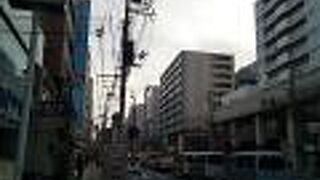 昔なからの商店街です。