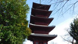 関東に4基現存する幕末以前の五重塔のうち、一番古い塔で、桃山 関東に4基現存する幕末以前の五重塔のうち、一番古い塔で、桃山