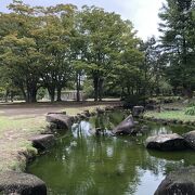 茅ヶ崎駅前の大きな公園