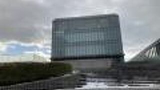 高台にあって見晴らしがいい