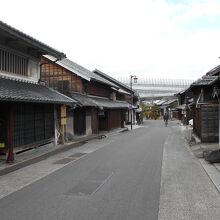 岡家住宅と東海道