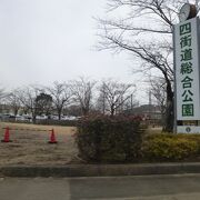 充実した大規模な公園です