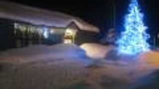 冬の夜のピピカフェの様子