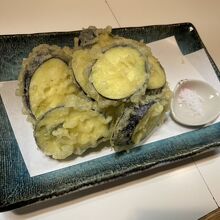 島茄子天ぷら
