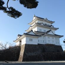 復元された天守閣