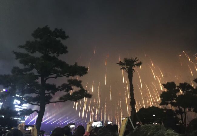 釜山世界花火祭り