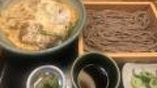 本格蕎麦のセット