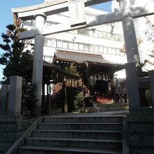 入り口の鳥居です。