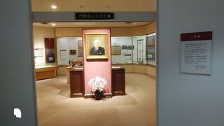 郷土の著名人に関する展示