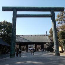 鳥居の姿です。