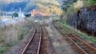 東は通勤路線、西は閑散区間