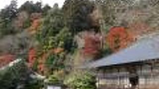 山奥の静かなお寺