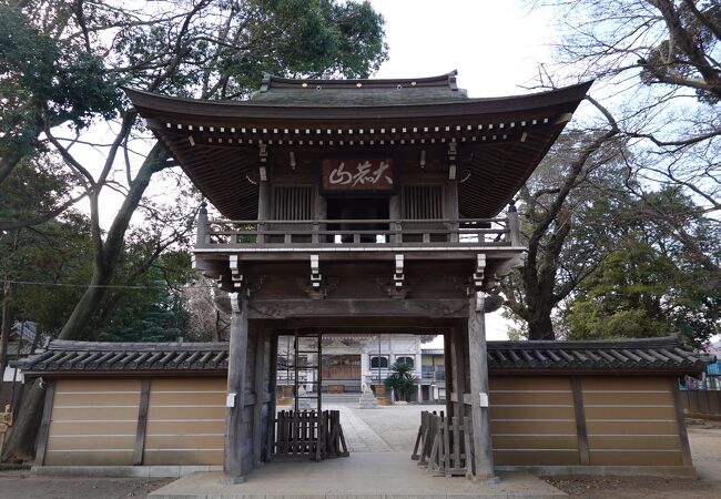 足利時代に開創された浄土宗の古刹