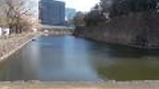 江戸城北側のエリアにある内堀の一つです。