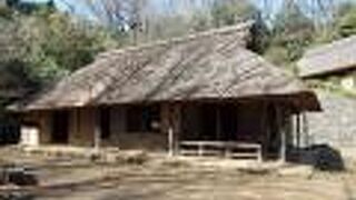  生田緑地散策で、日本民家園の中に移築された伊藤家住宅に寄りました